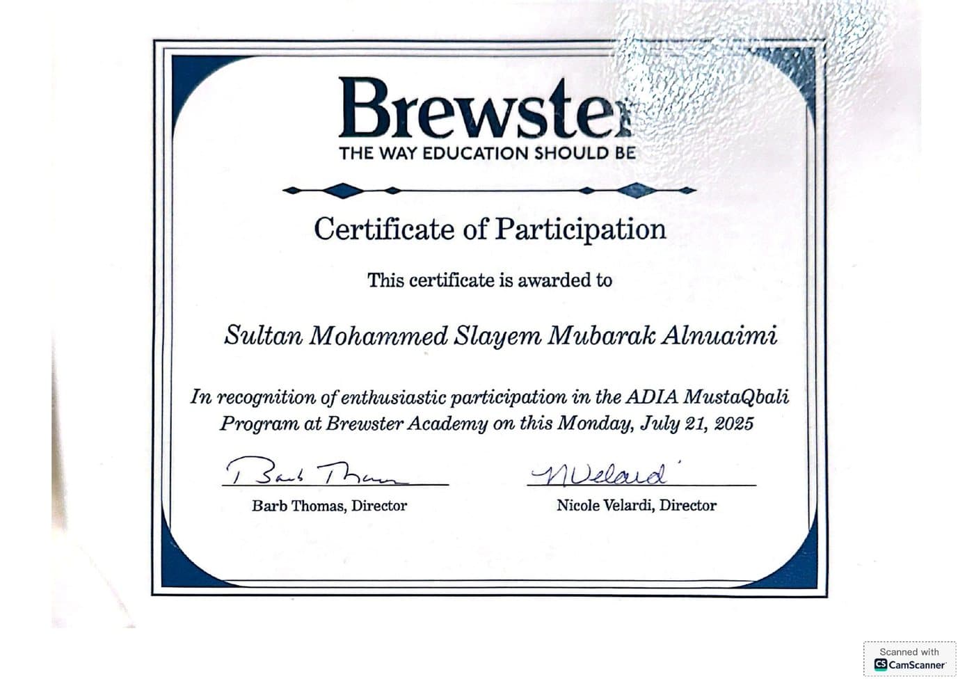 Brewster Academy Summer Program